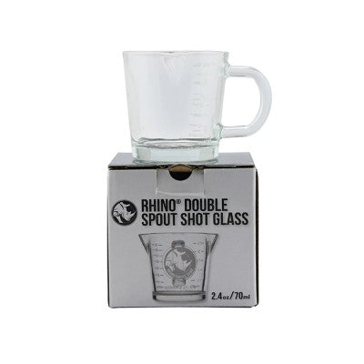Espresso Shot Glass - double spouted - ESPRESSOCUPS PTE LTD